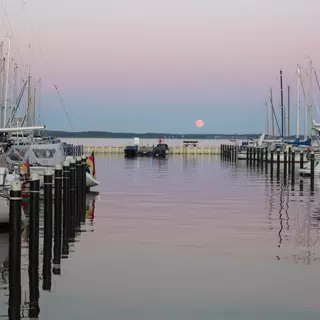 Der Hafen in Zinnowitz